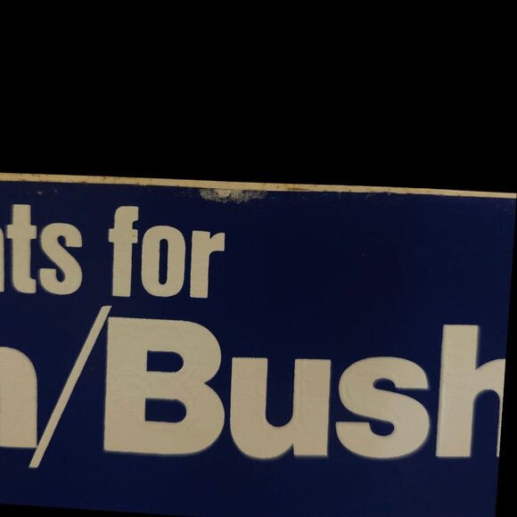 Students For Reagan Bush 1984 Presidential Campaign Bumper Sticker Lot NOS - Picture 7 of 7